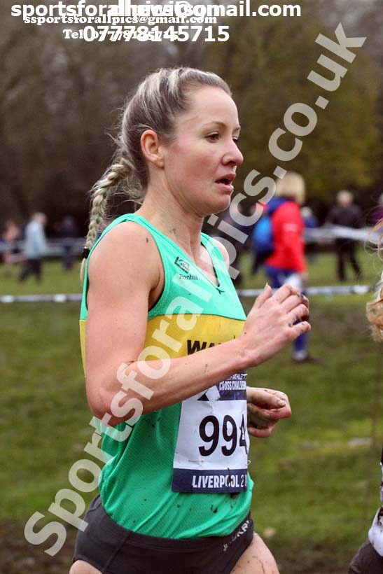 Senior and under-23 women, 2019 European Cross Country Trials and British Cross Challenge, Sefton Park, Liverpool.  Photo: David T. Hewitson/Sports for All Pics
